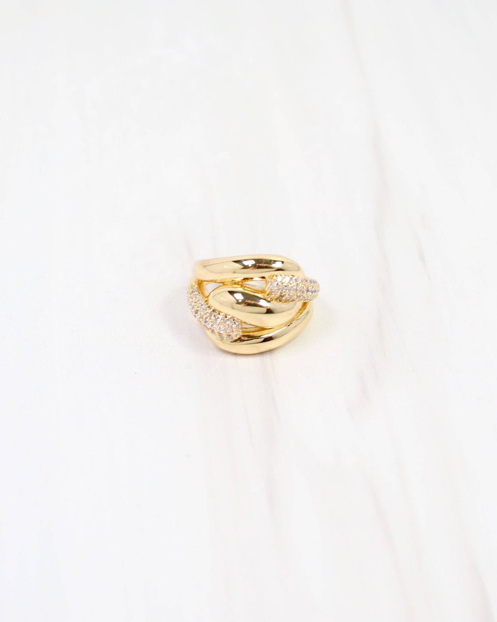 Massena CZ Pave Ring WR Gold: Default