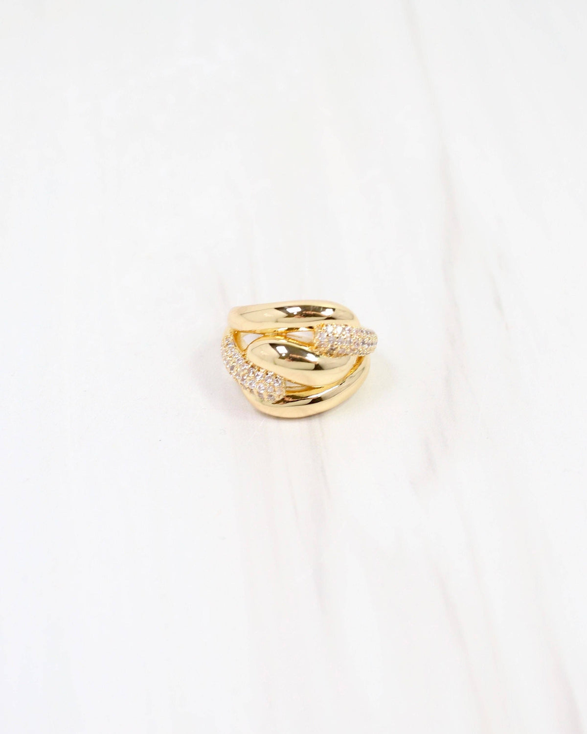Massena CZ Pave Ring WR Gold: Default