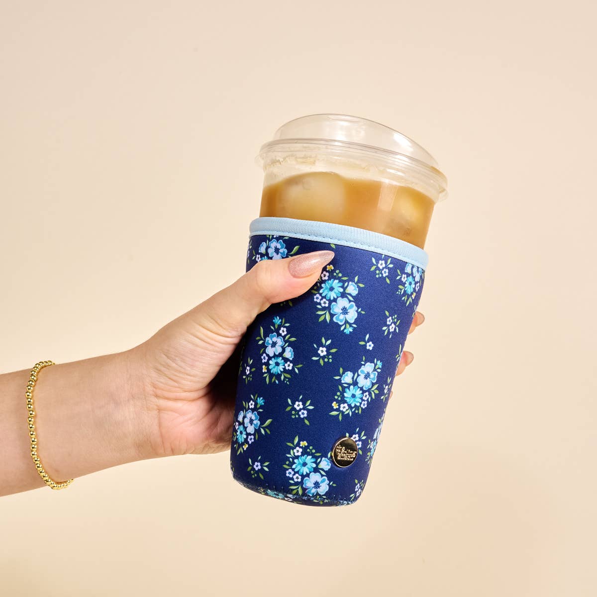 Sip Savvy Drink Sleeve–Large–Endless Daydream Navy