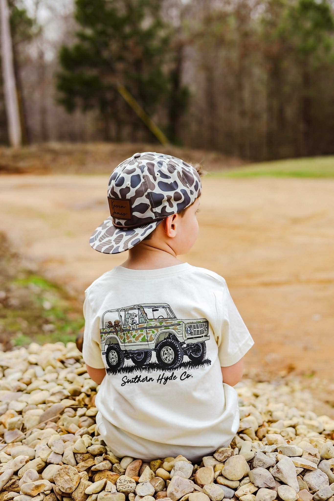 Backroad Bronco kids Tee
