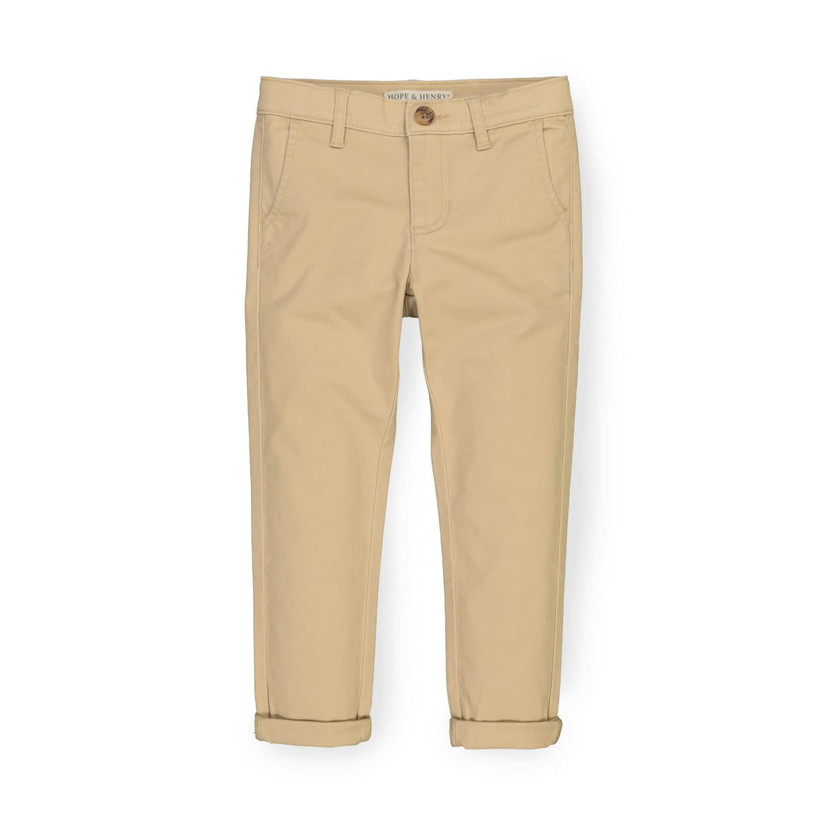 Hope and Henry Boys Khaki Chinos