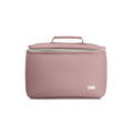 Neoprene Large Train Case Mauve/Stone