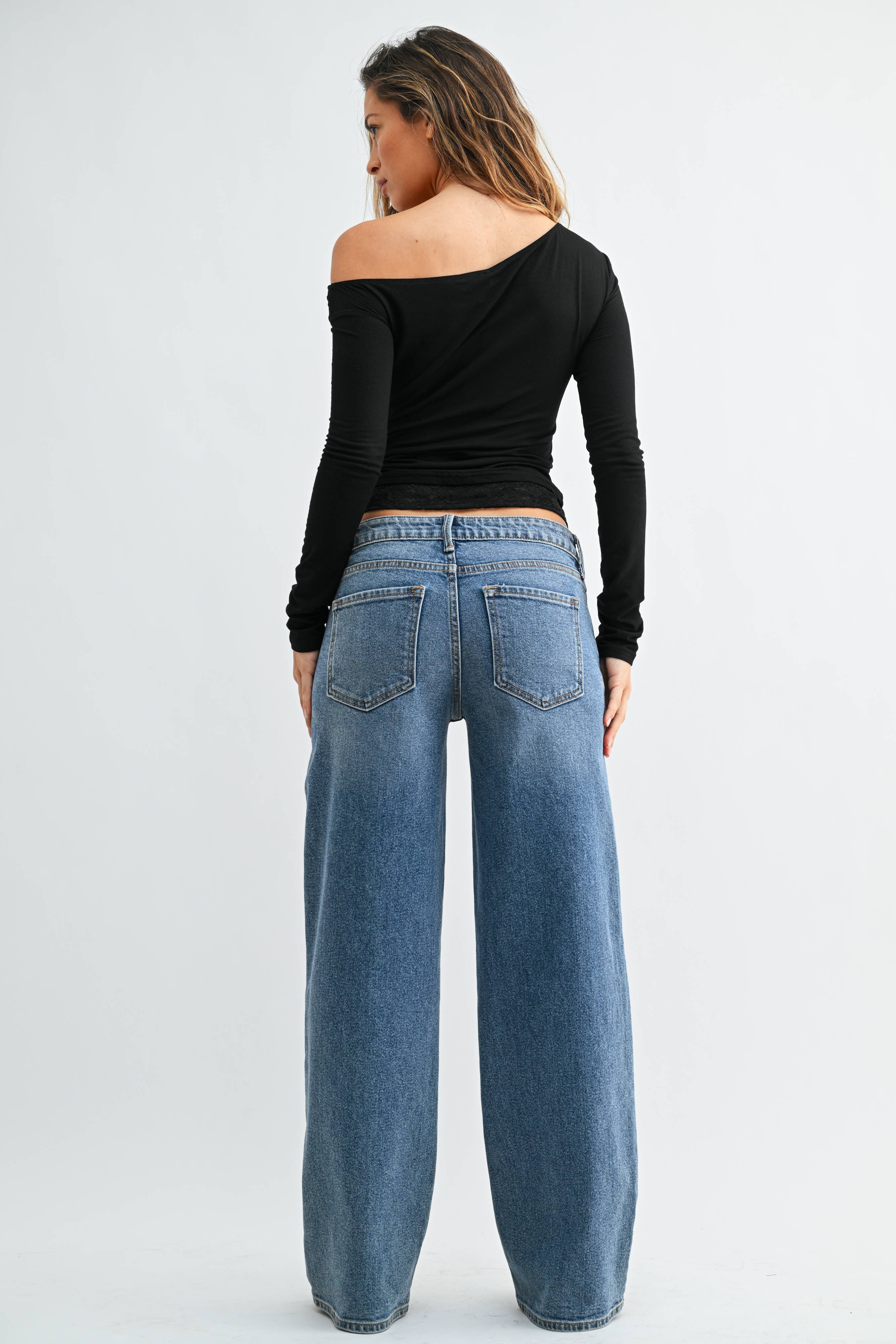 Low Rise Baggy jeans
