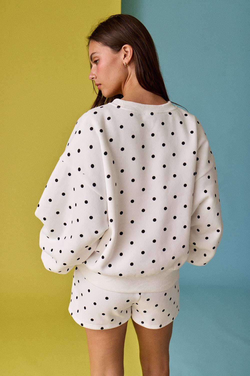 Polka Dot Fleece Set