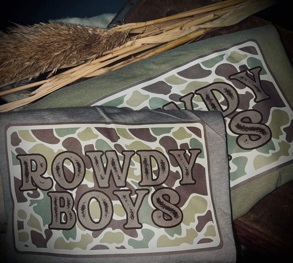 Rowdy Boy Logo Toddler Tee