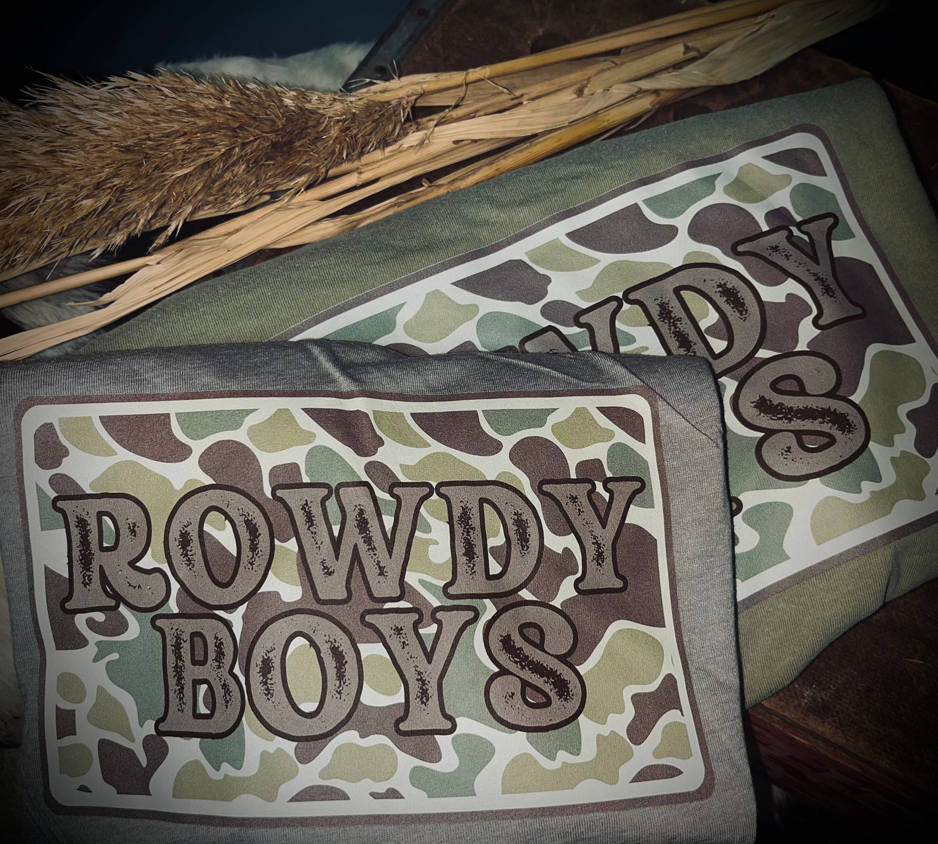 Rowdy Boy Logo Toddler Tee