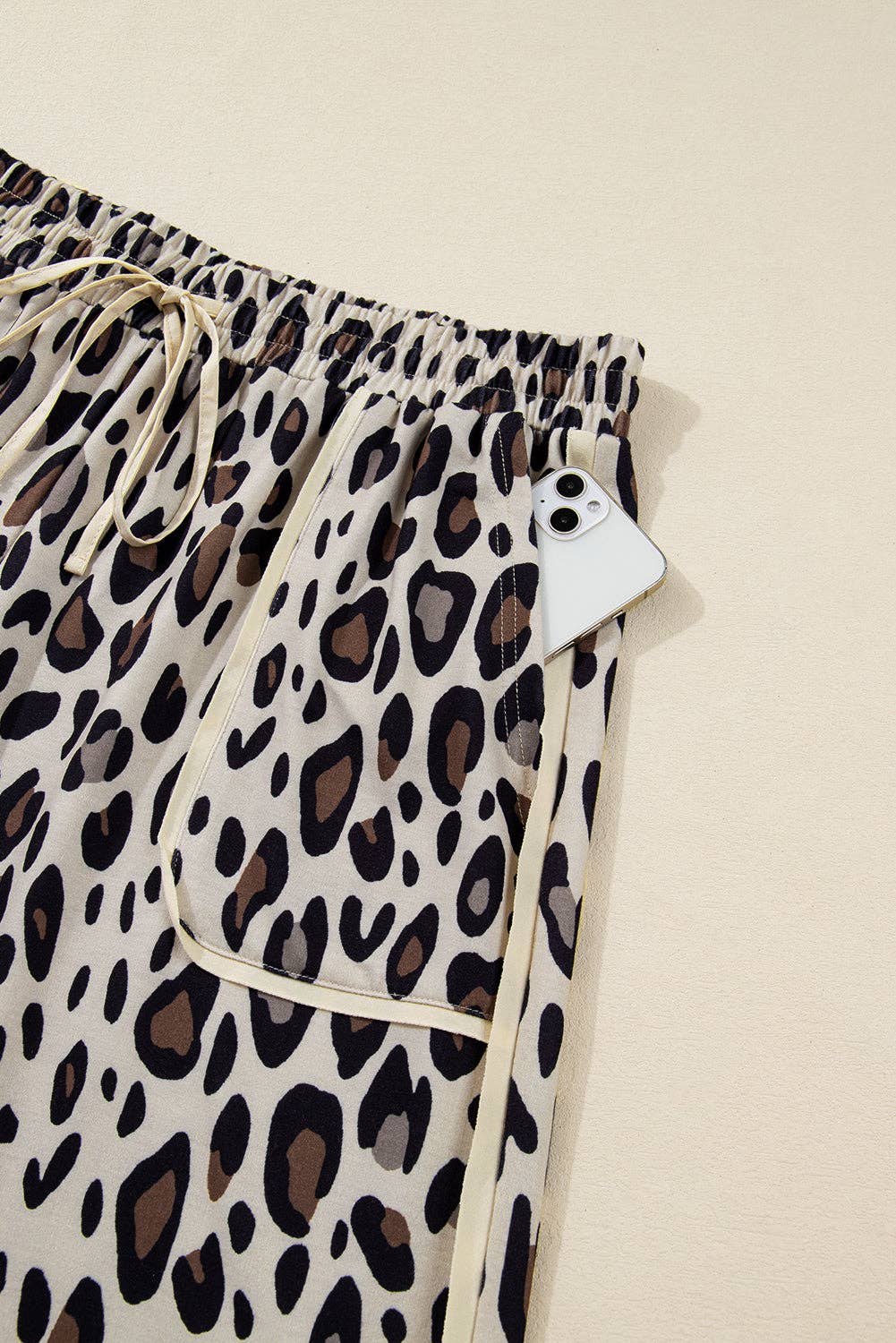 Plus Size Leopard Pants