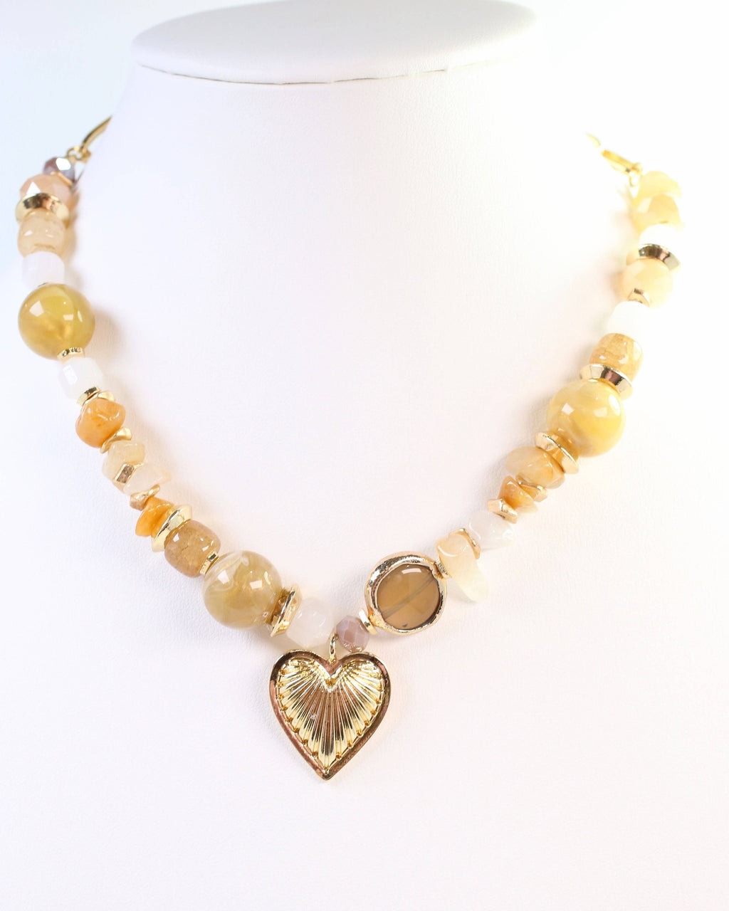 Sarasota Stone Charm Necklace Topaz: Default
