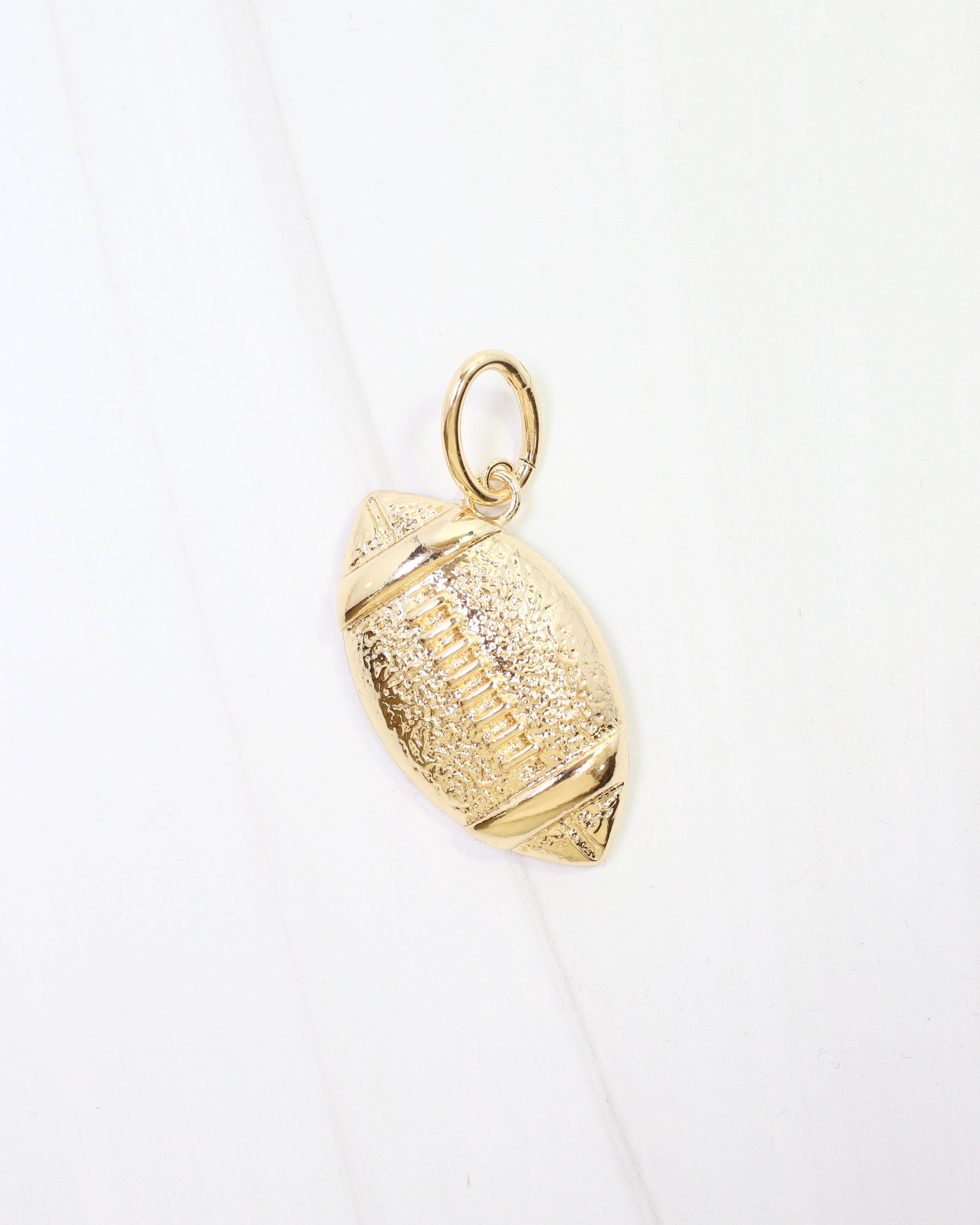 Chelsey Charm Football Gold
