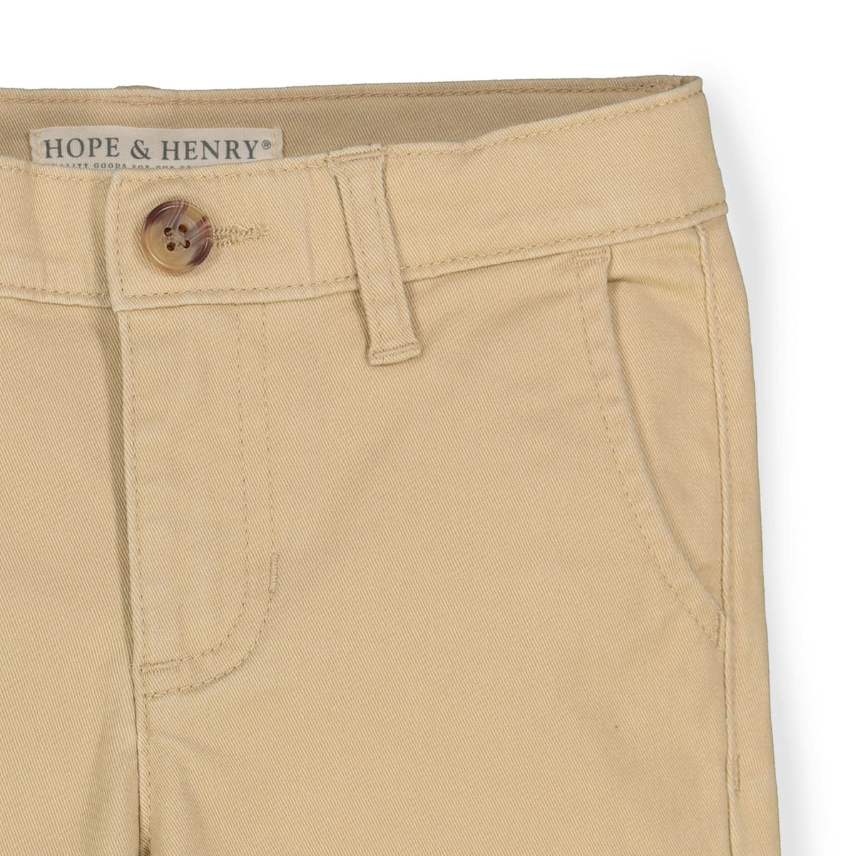 Hope and Henry Boys Khaki Chinos