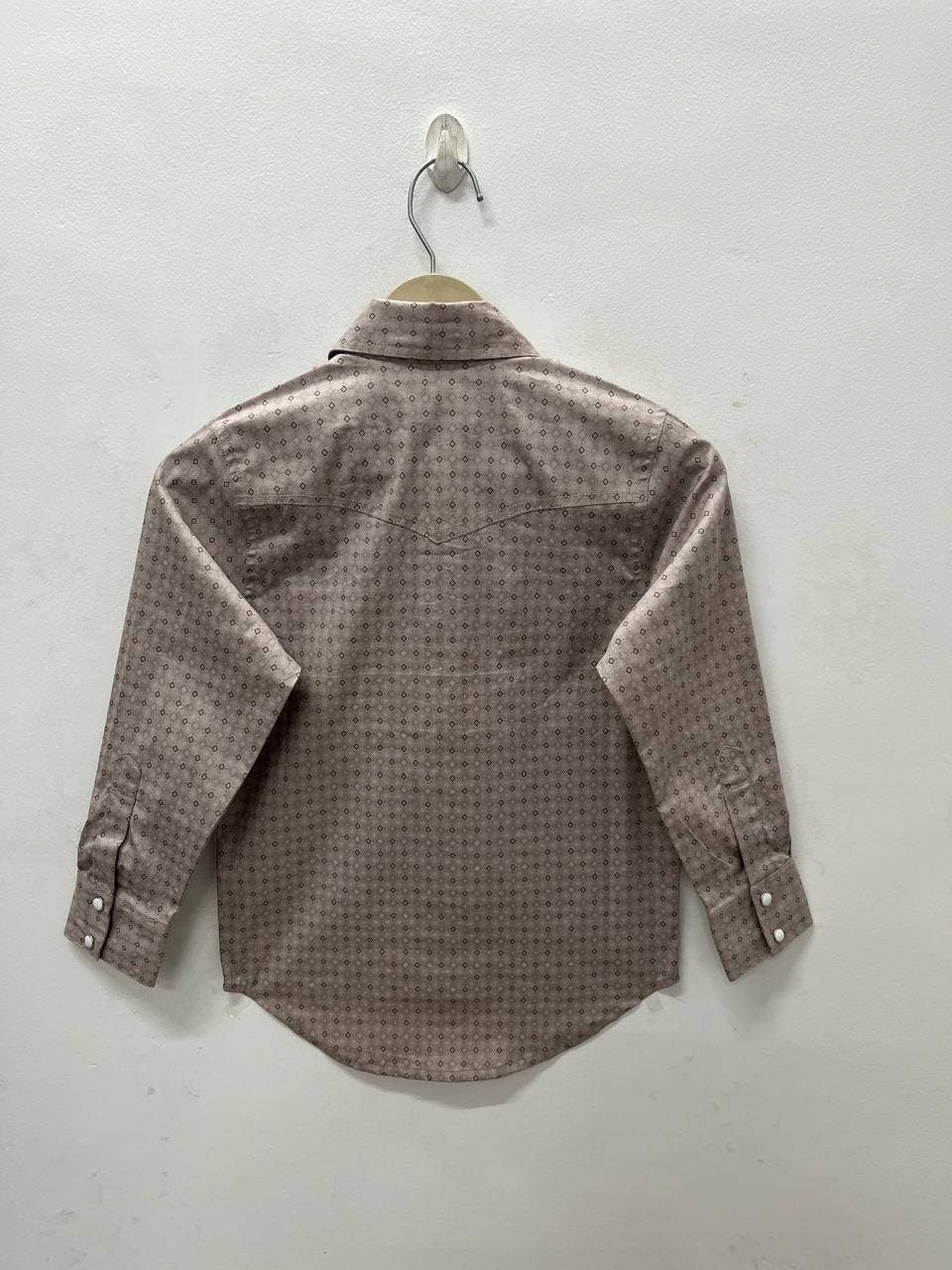 Boys’ Western Pearl Snap Stretch Shirt