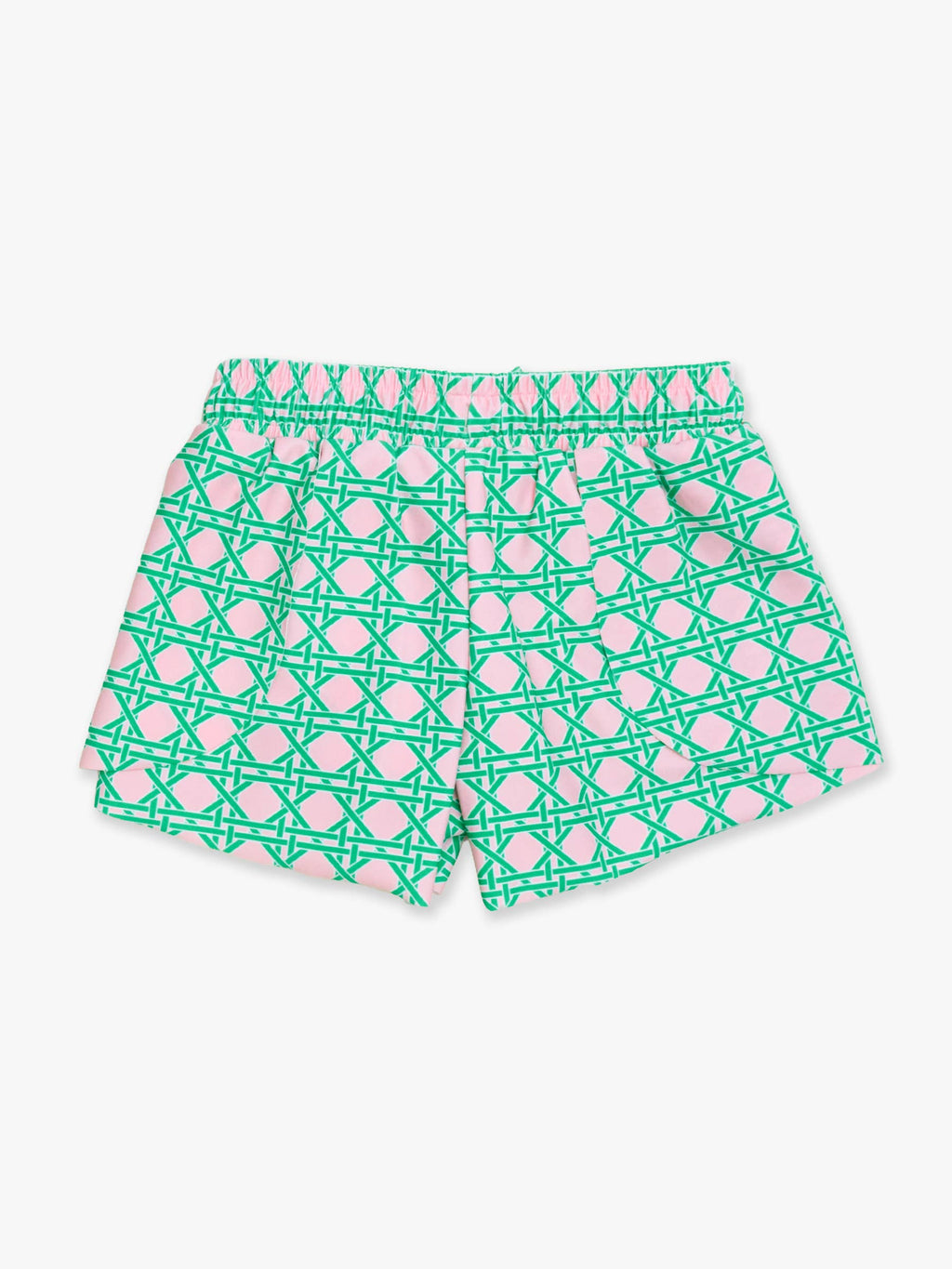 Girls Pink Coastal Cane Active Butterfly Shorts