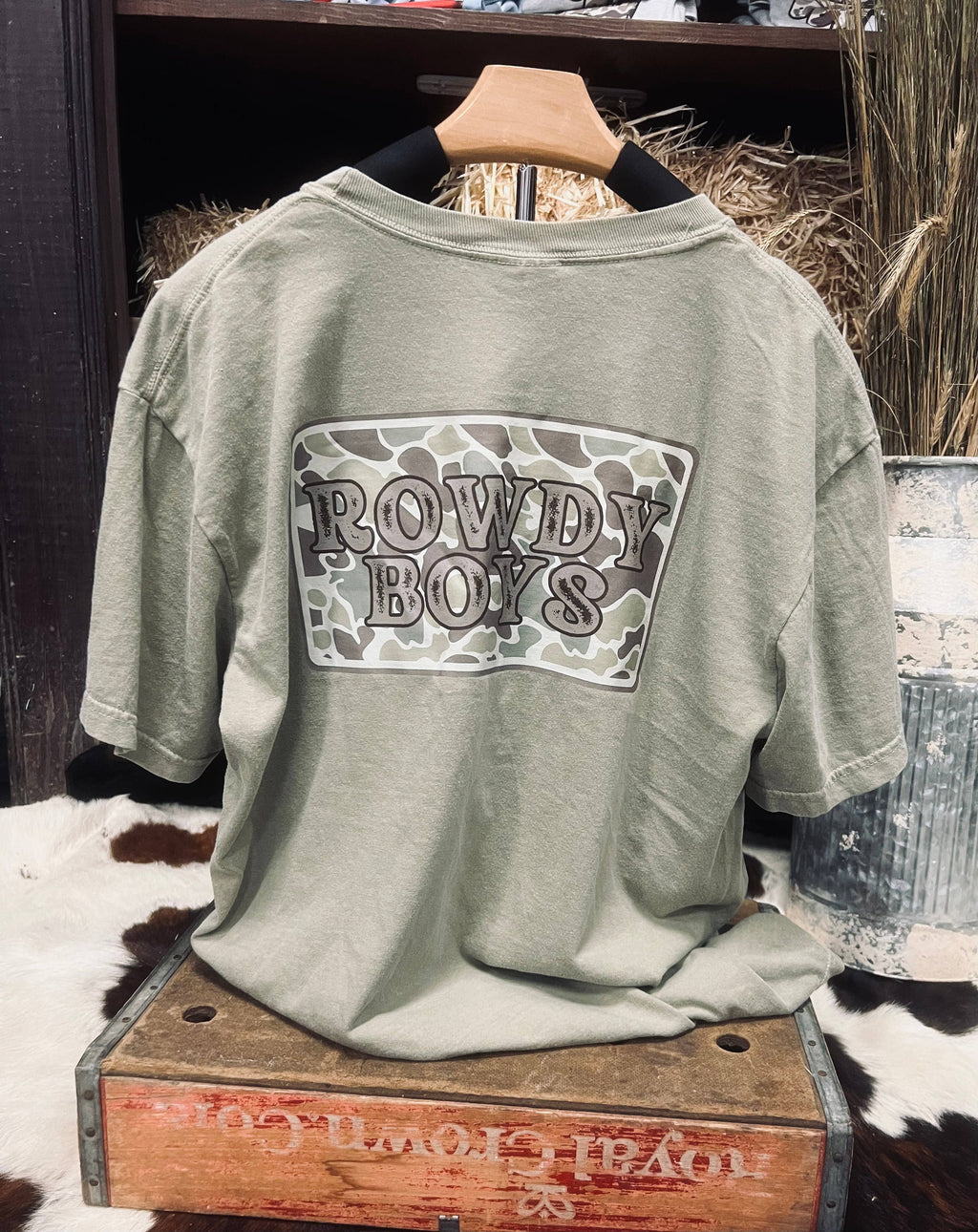 Rowdy Boy Logo Toddler Tee