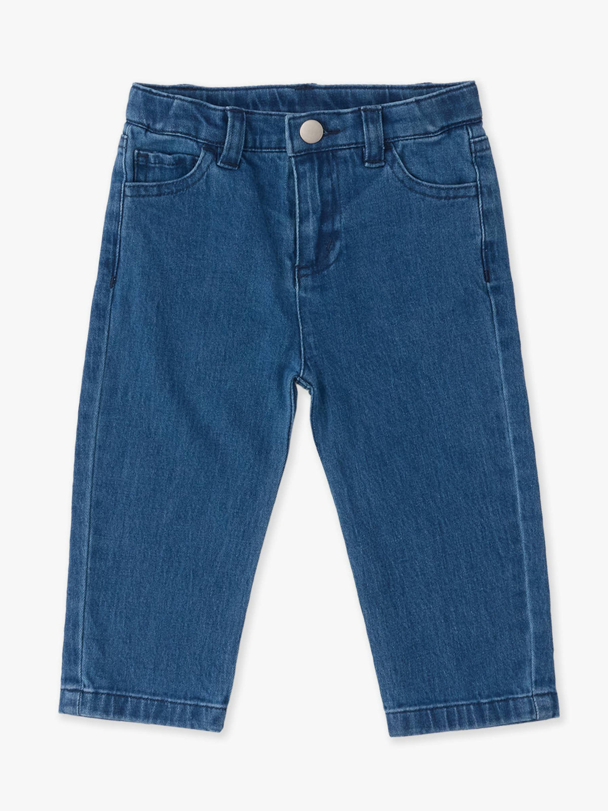 Boys RuggedButts Medium Wash Stretch Denim Straight Jeans