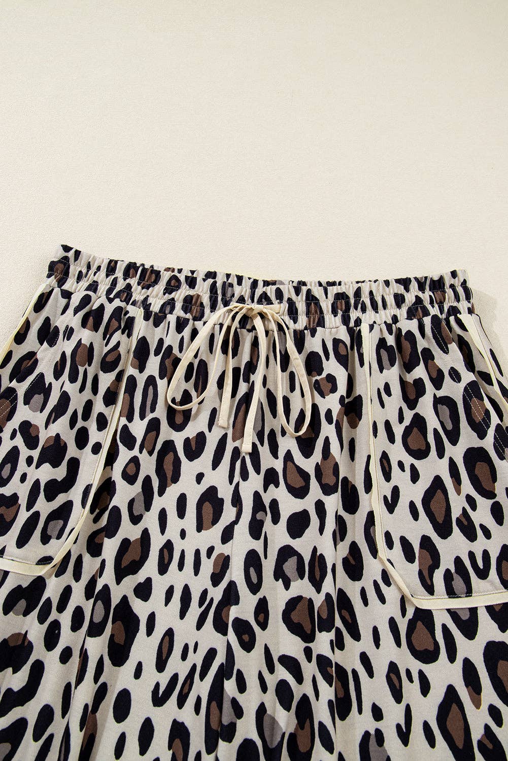 Plus Size Leopard Pants