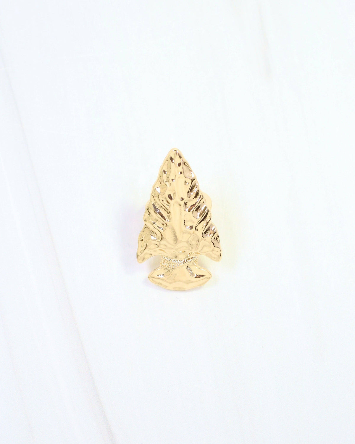 Caroline Hill Sally Scarf Slide Arrow Gold