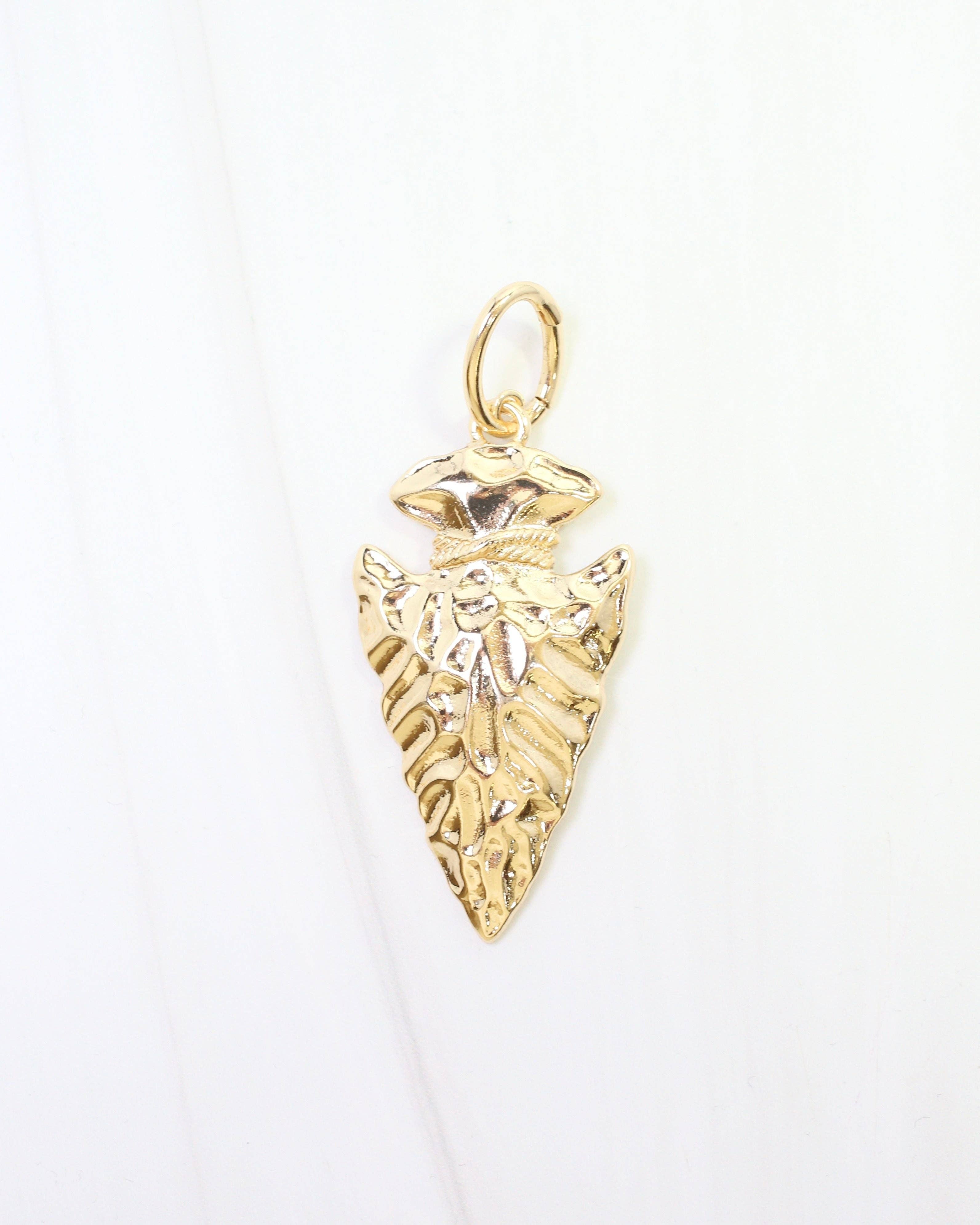 Chelsey Charm Arrow Gold