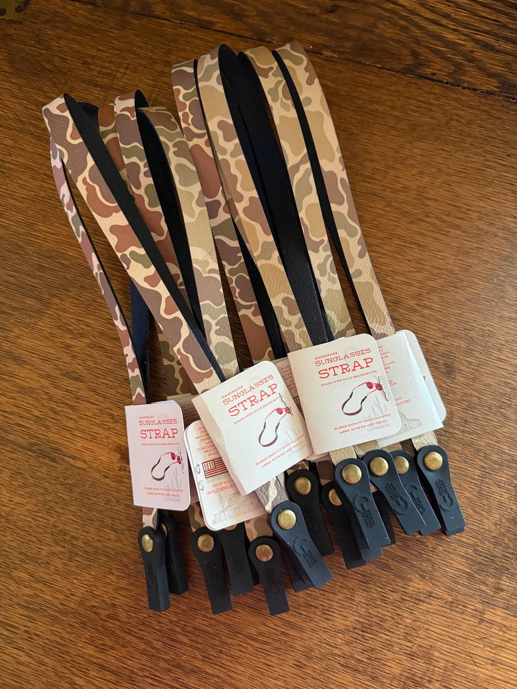 Camo Sunglasses Strap: Fowl Play Camo / Adult size