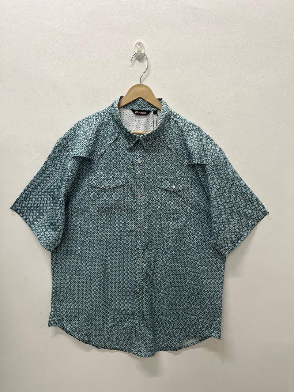 Men's Short Sleeve Western Snap Shirt | Style MF-2611: L