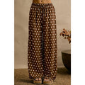 Polka Dot Wide Leg Pants
