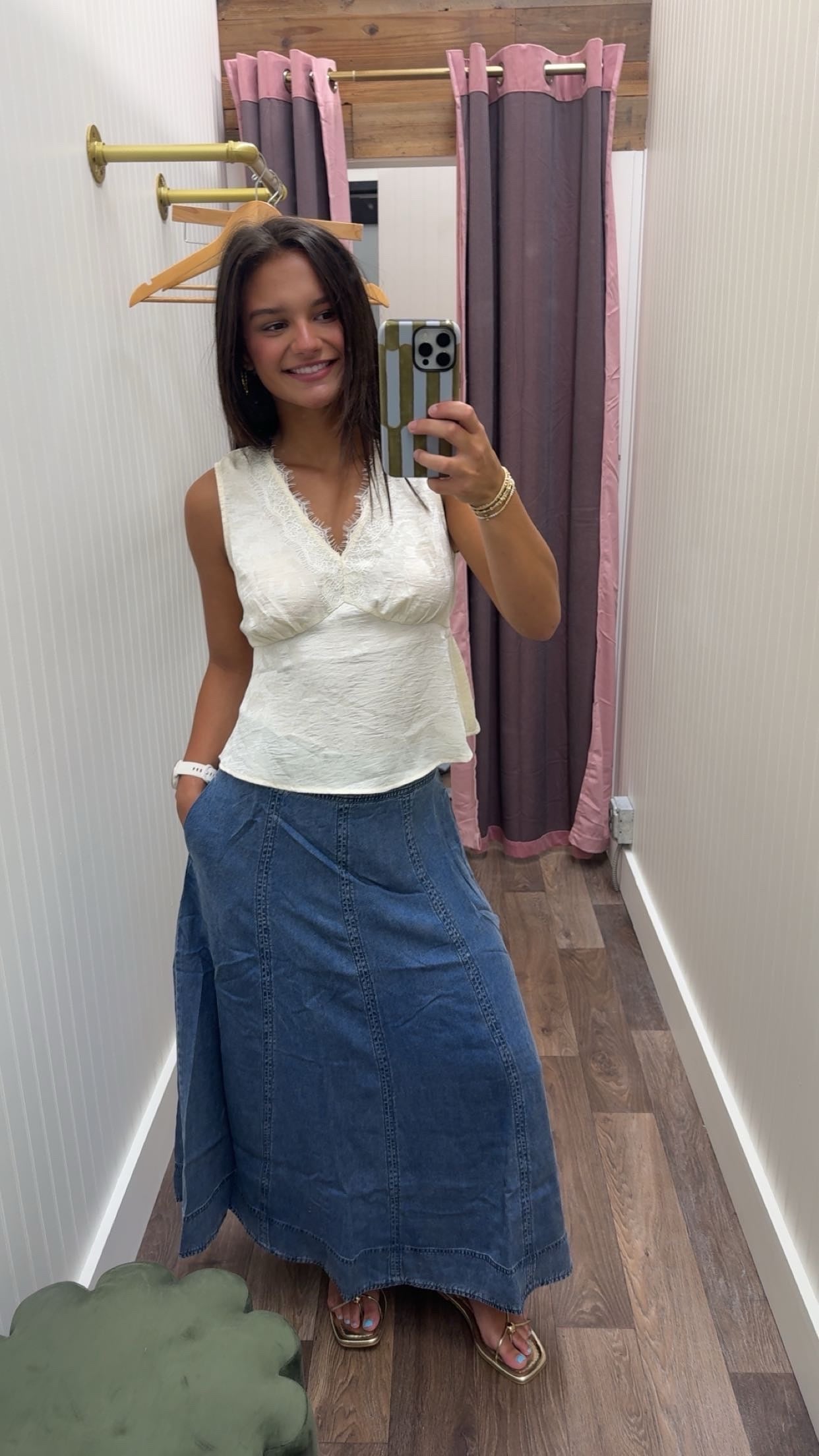 The Willow Denim Maxi