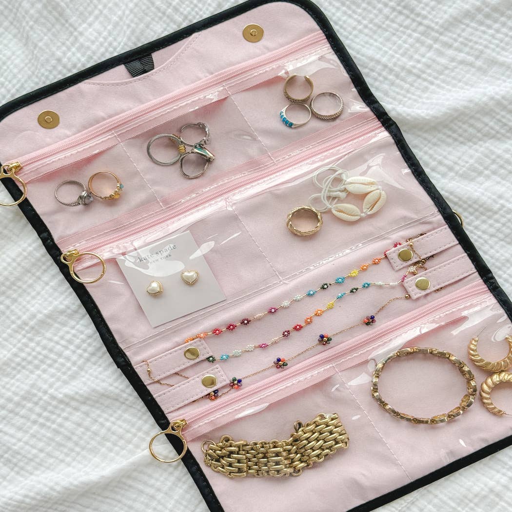 Travel Meduim Jewelry Organizer- Machine Washable
