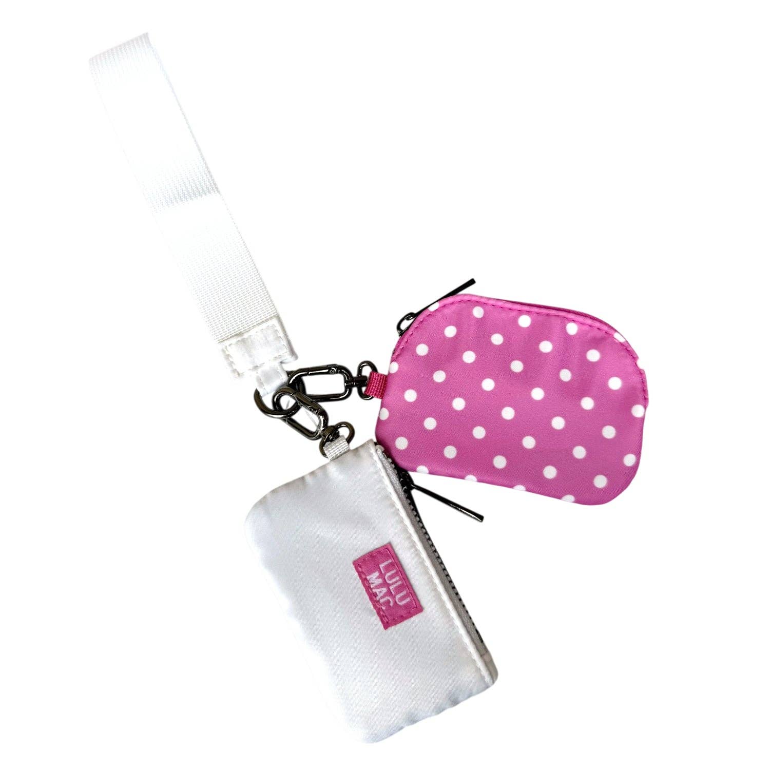Hot Pink/White Dot