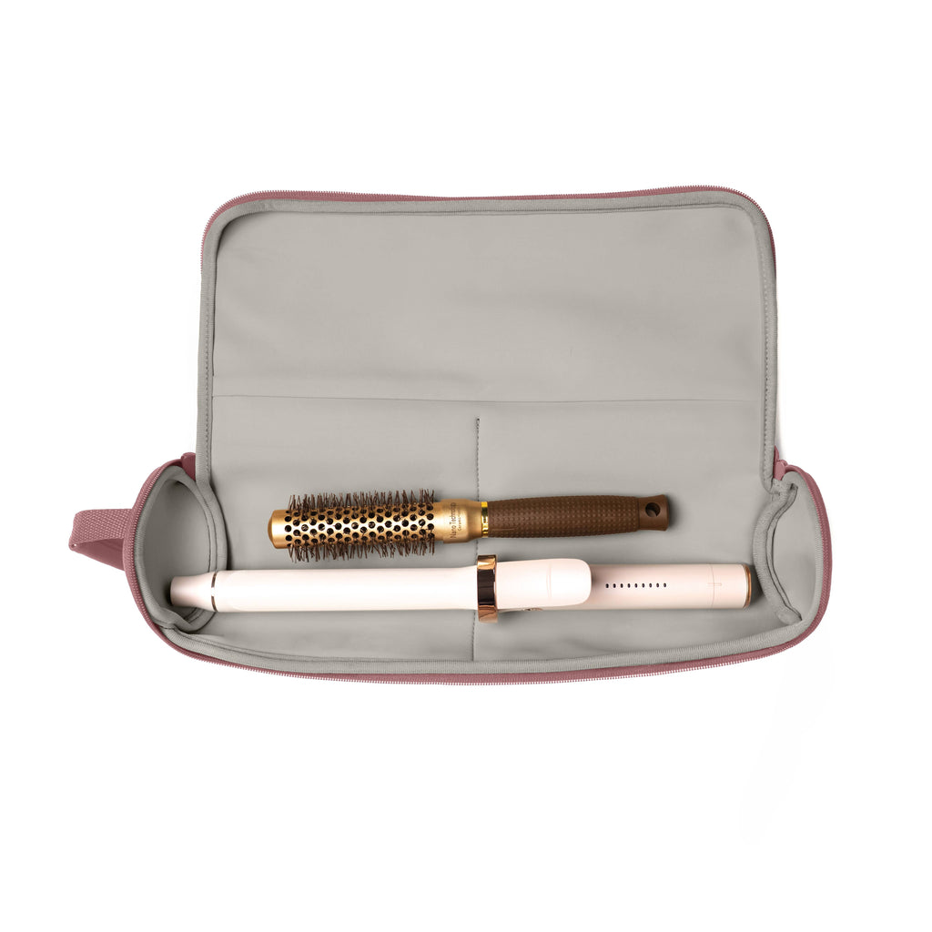 Travel Hair Tools Case Mauve/Stone
