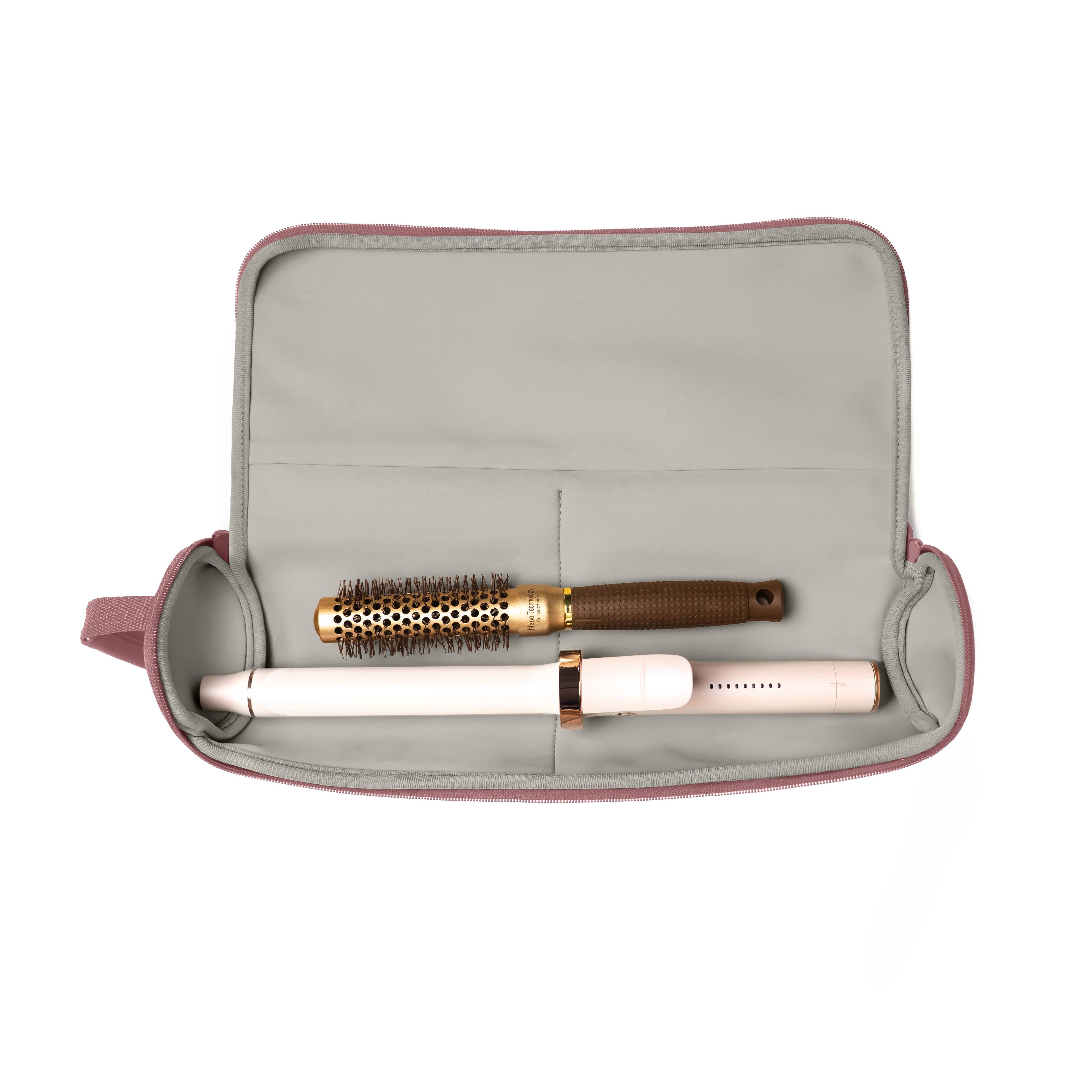 Travel Hair Tools Case Mauve/Stone