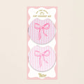 On the Road Car Coaster Set–Bow Pink