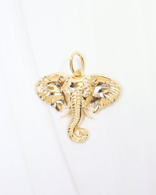 Caroline Hill Chelsey Charm Elephant Gold