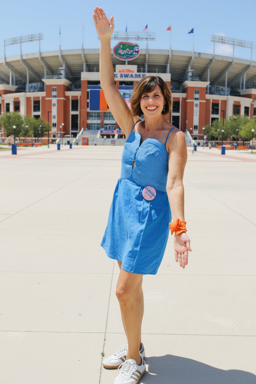 The Sunny Blue Dress