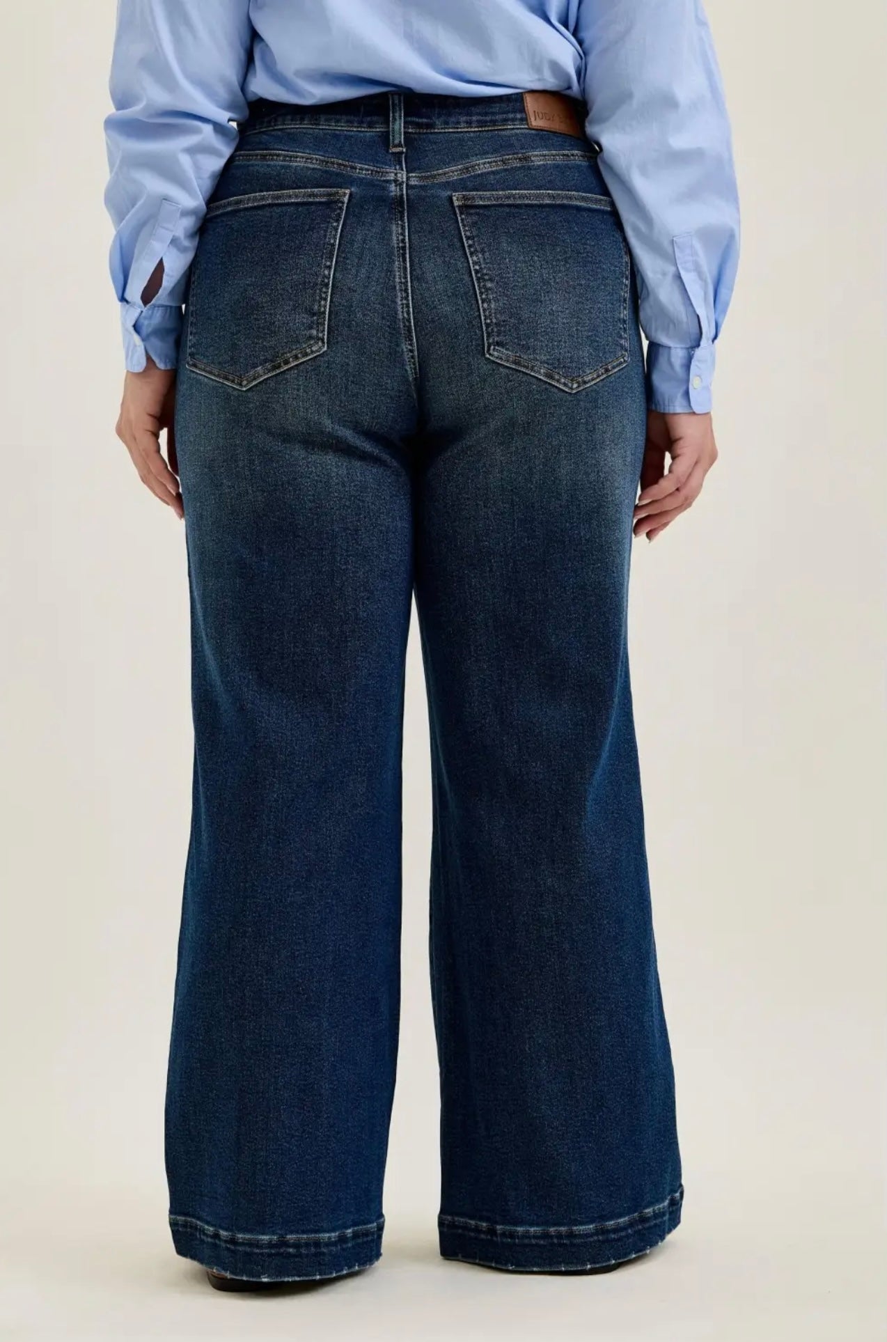 HW Lux retro wide jeans plus