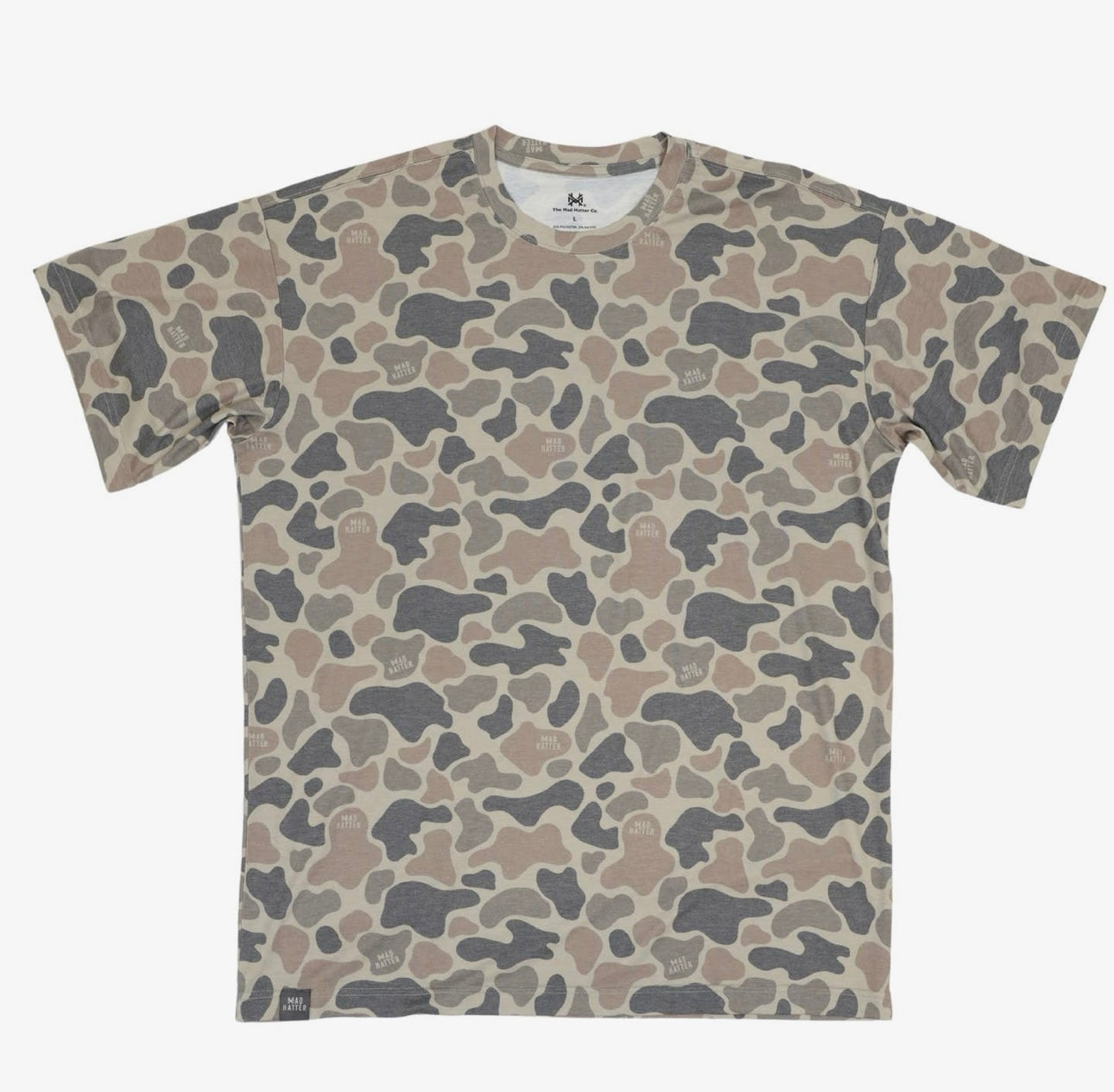 Vintage Duck Camo Blank Camo tee