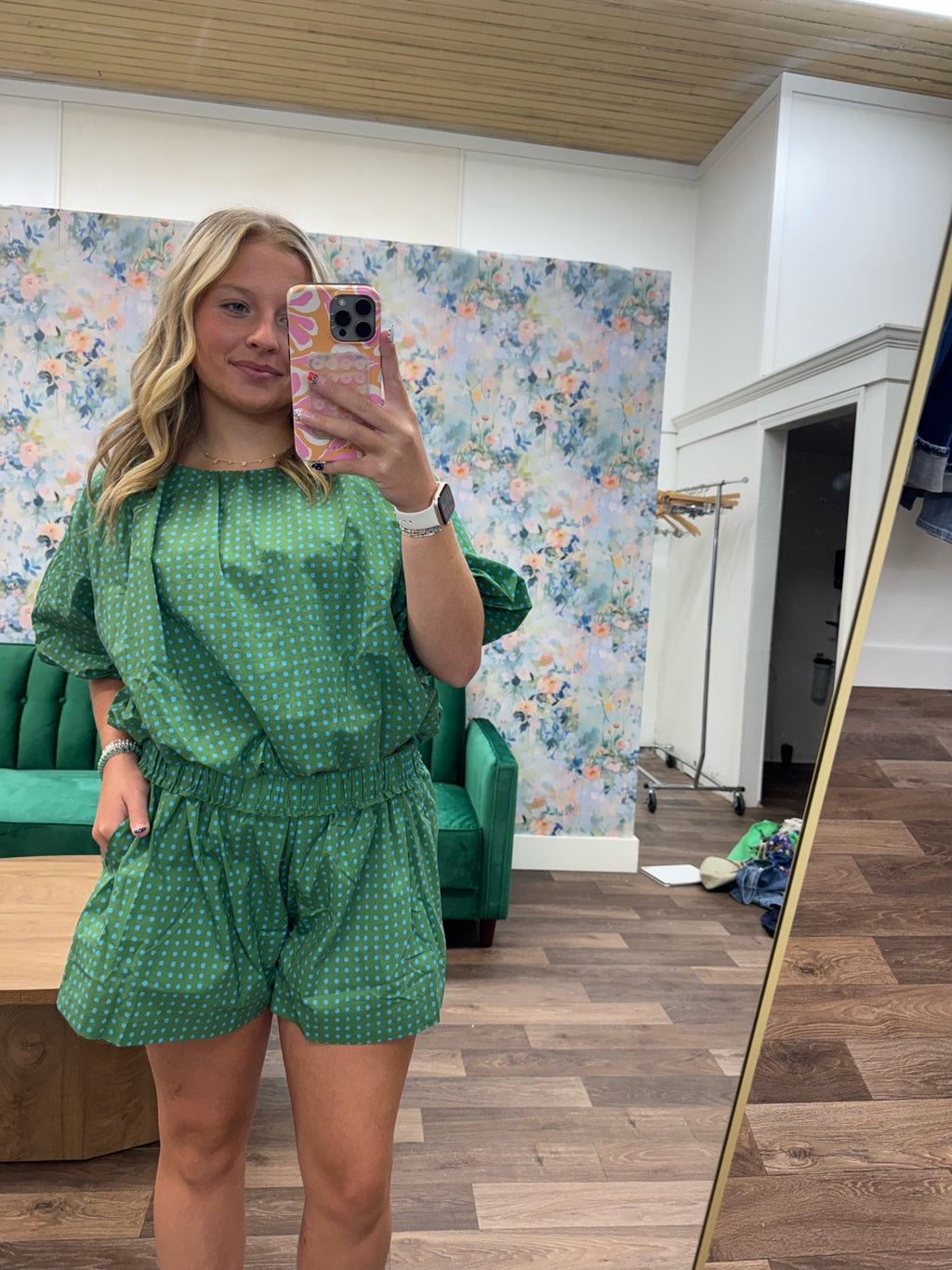 Green bubble set