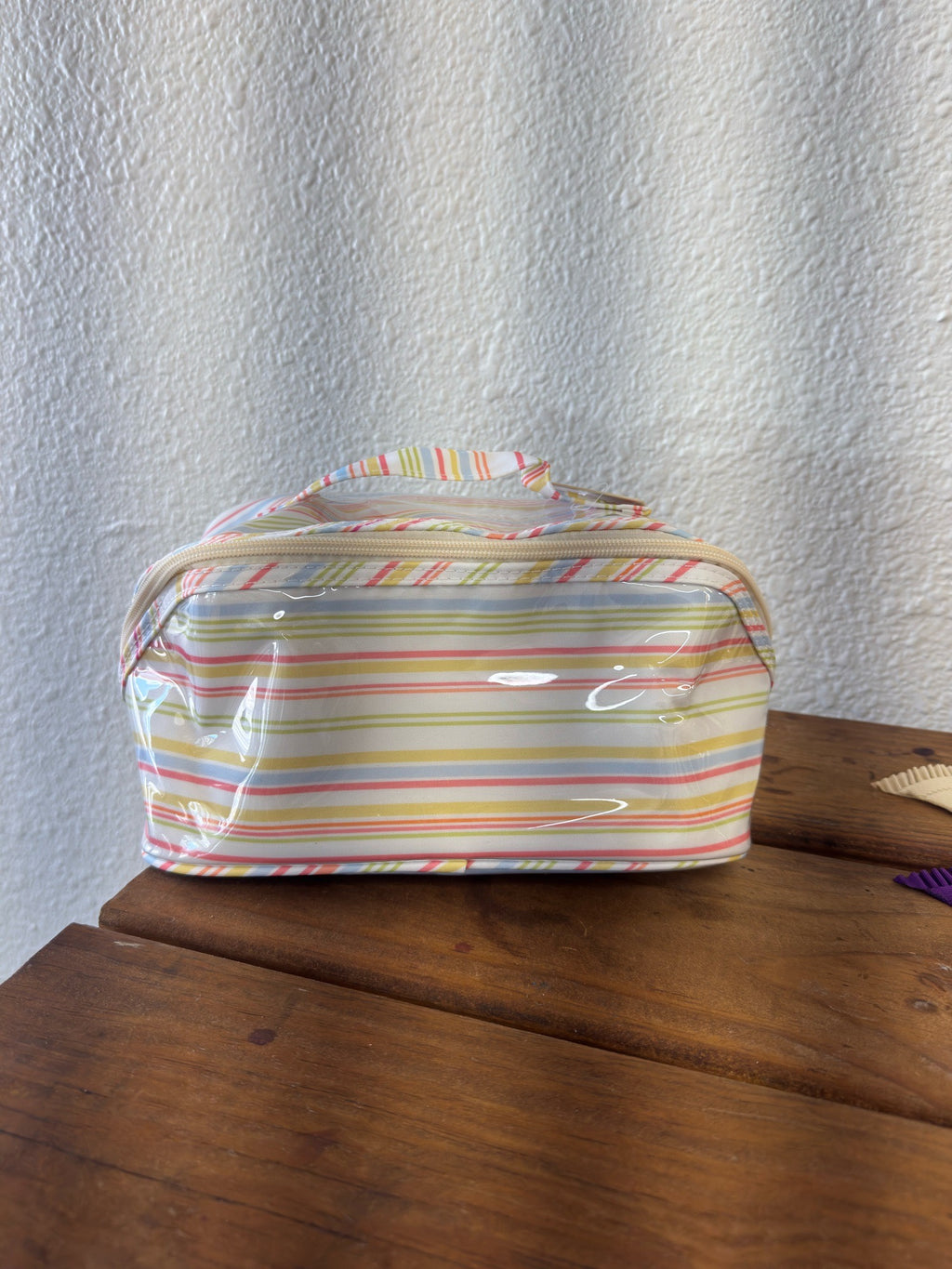 Sunset Stripe Cosmetic Bag