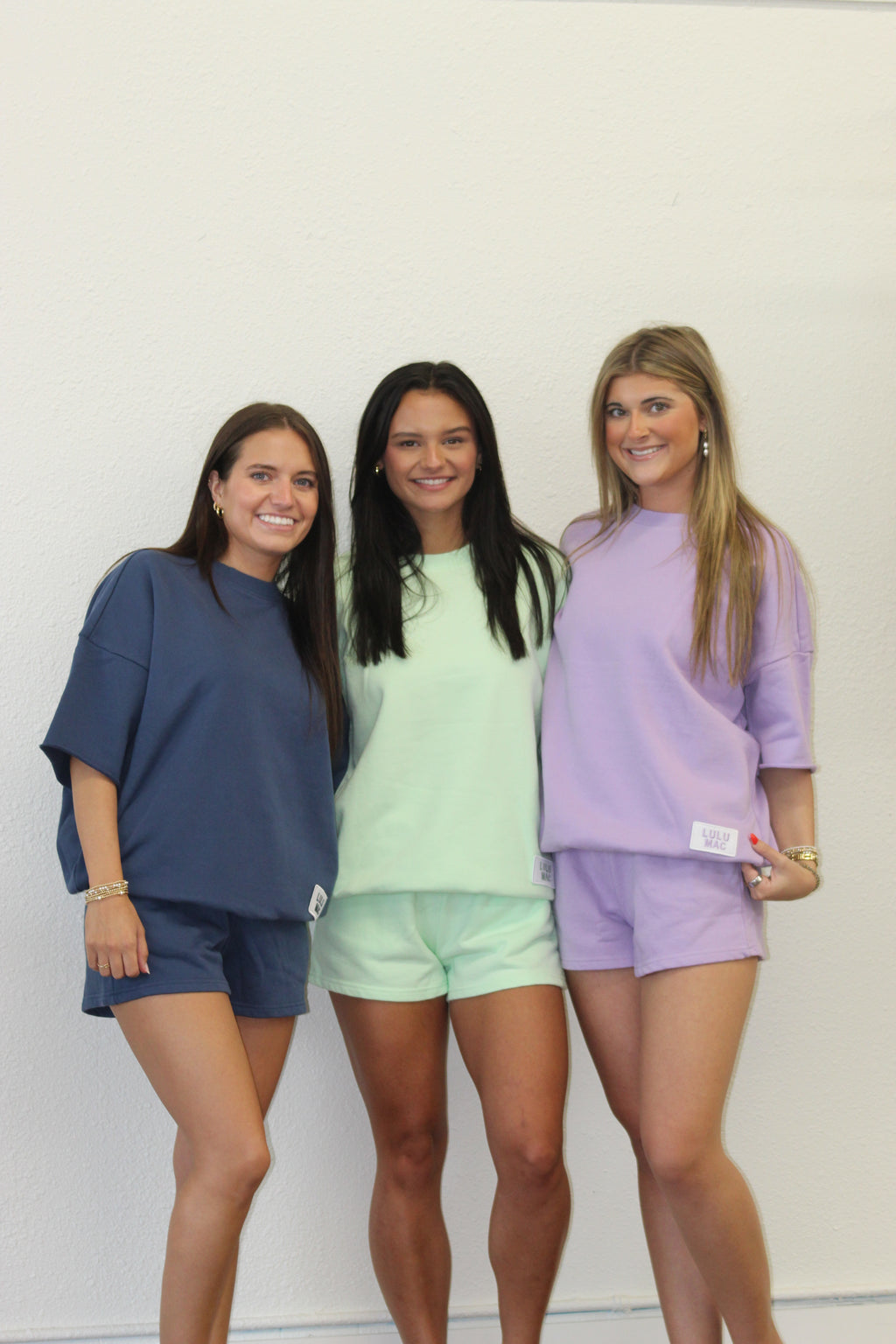 Lulu Mac Short Sleeve Terry Cloth Top Mint