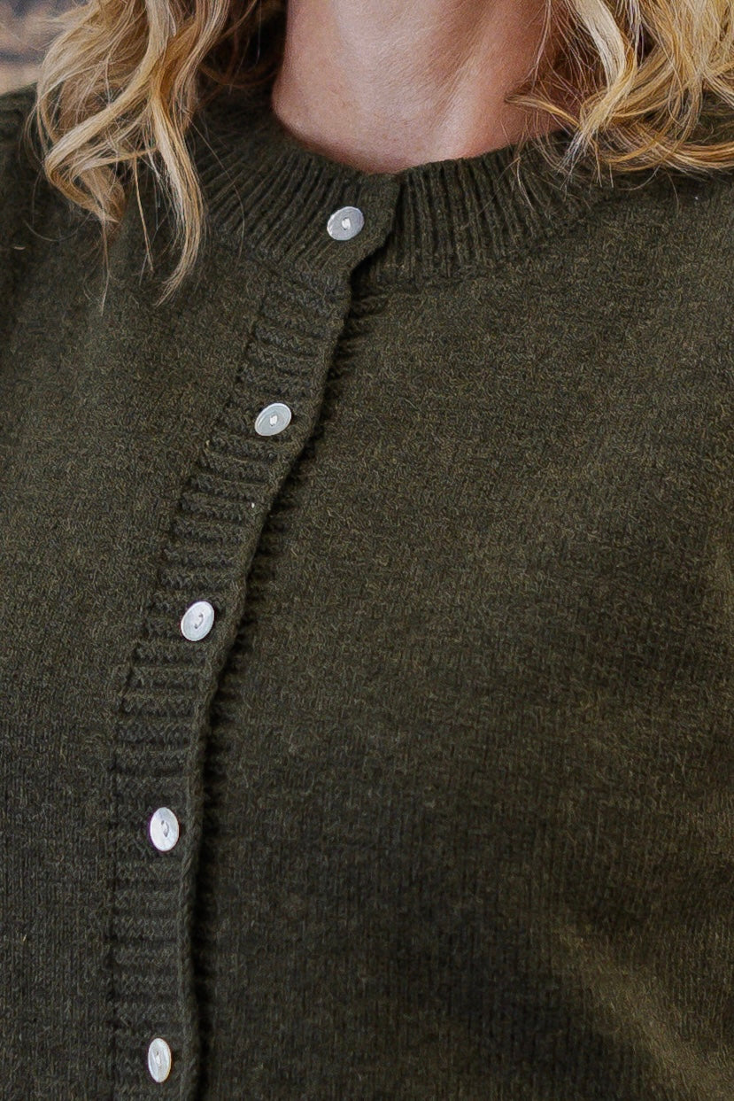 Forest green sweater Vest