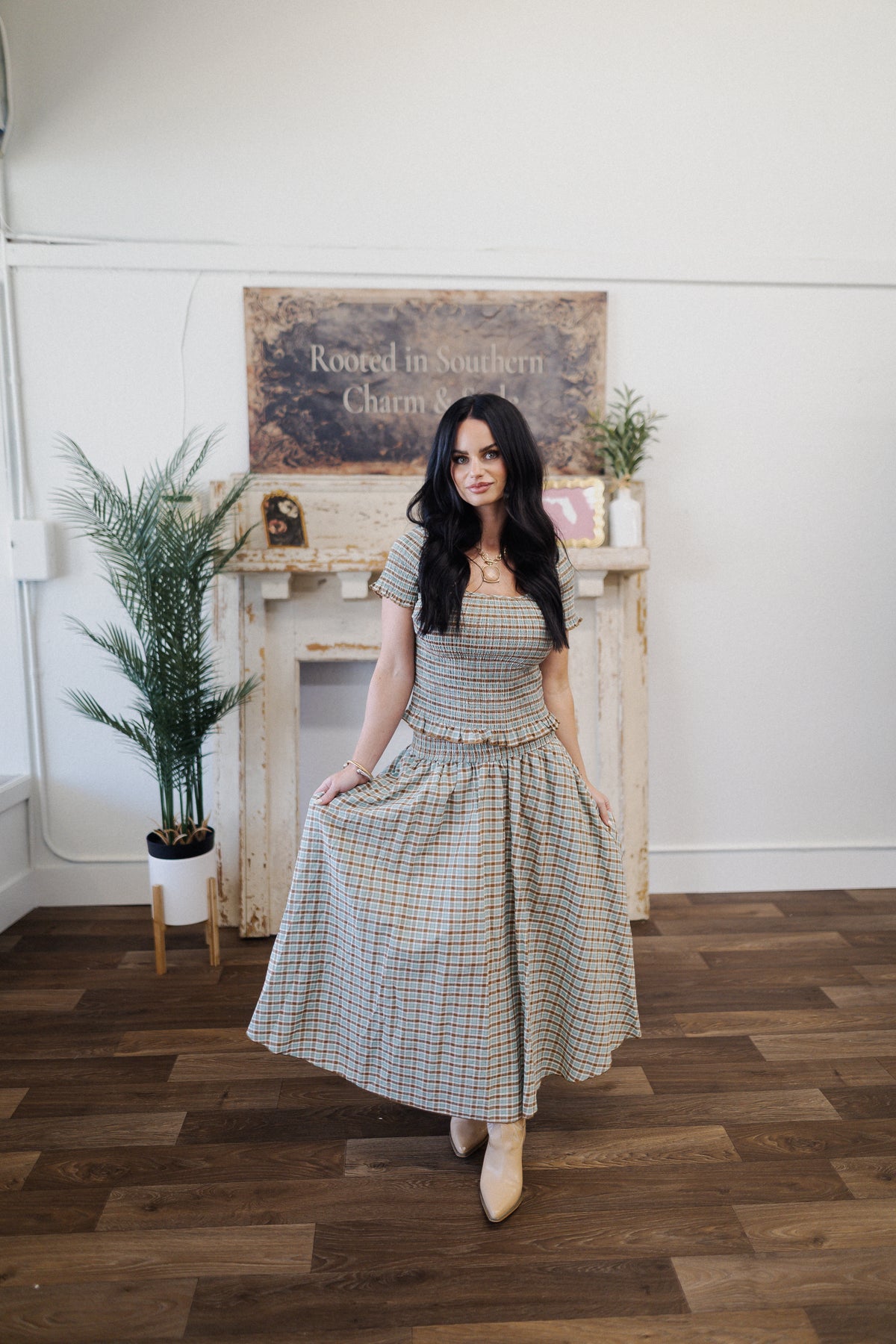 Classic Plaid Top