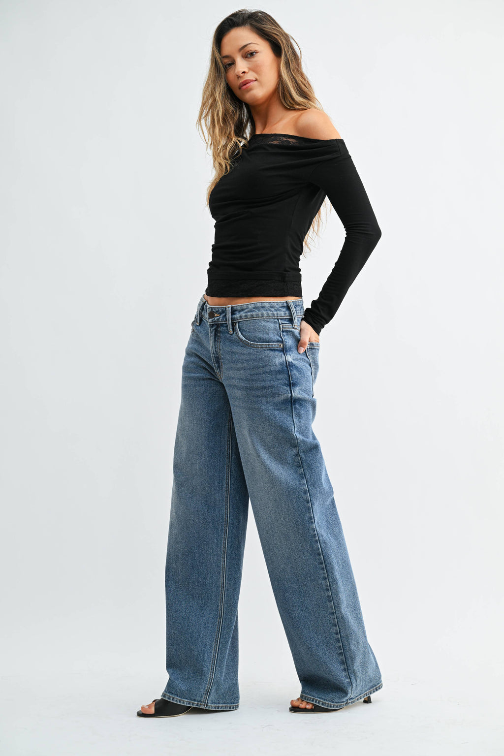 Low Rise Baggy jeans
