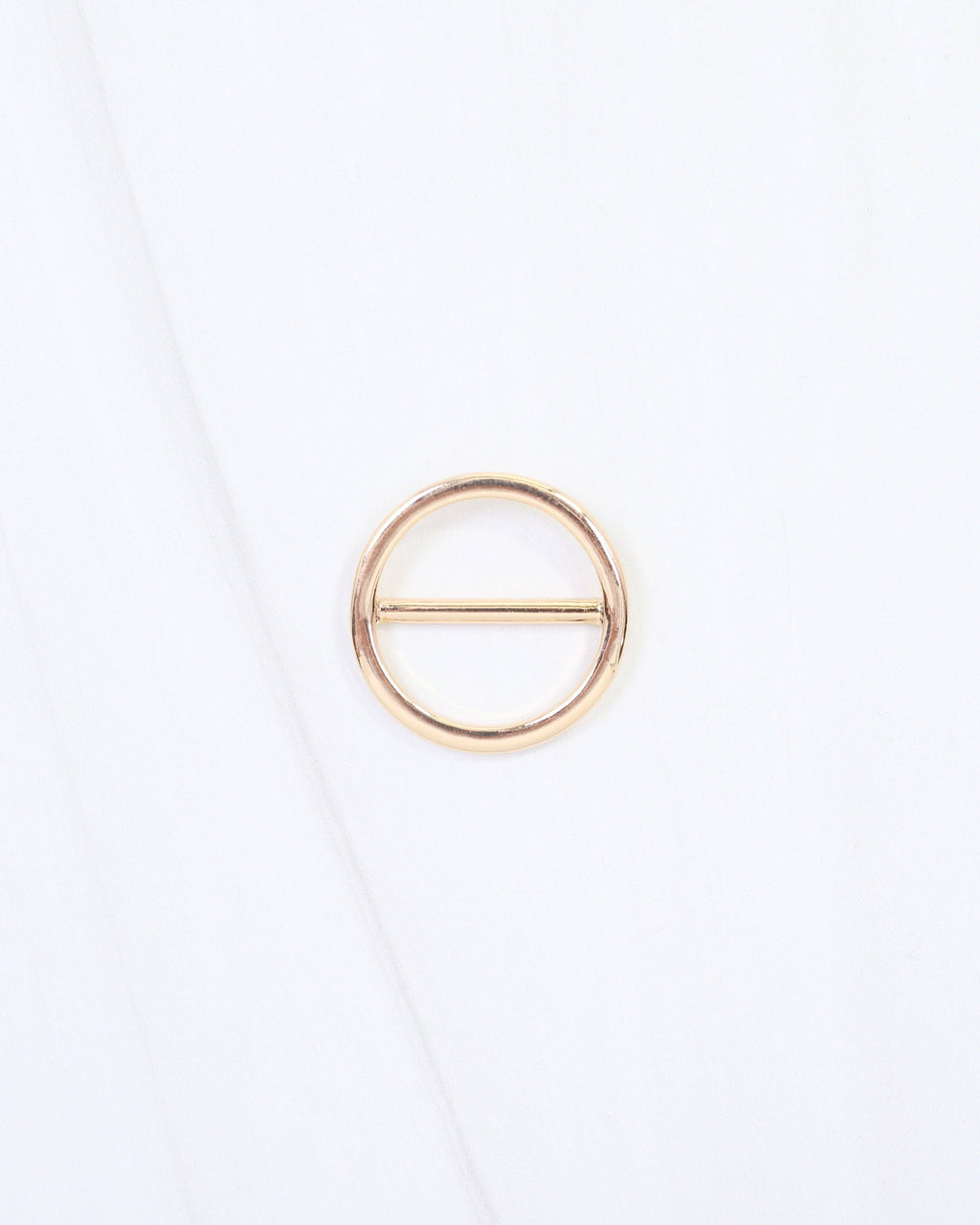Riley Circle with Bar Scarf Slide Gold: Default