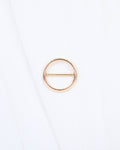 Riley Circle with Bar Scarf Slide Gold: Default
