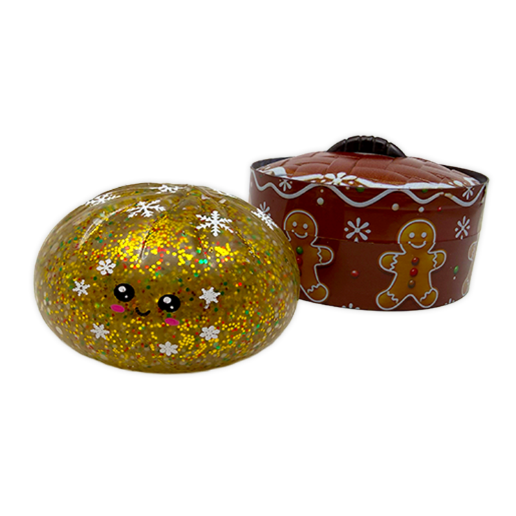 Fun Doh Christmas Dumpling Squishy Toy 12pc Holiday Display: Wholesale Price
