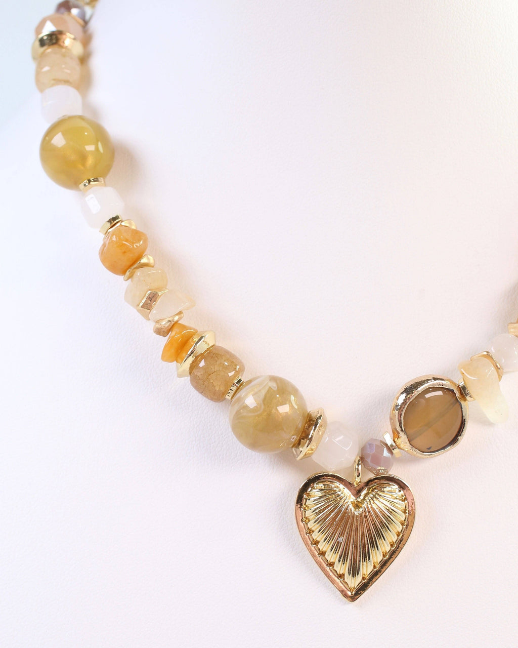 Sarasota Stone Charm Necklace Topaz: Default