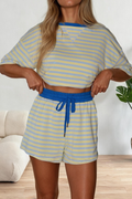 Stripe CShort Set Yellow Stripe