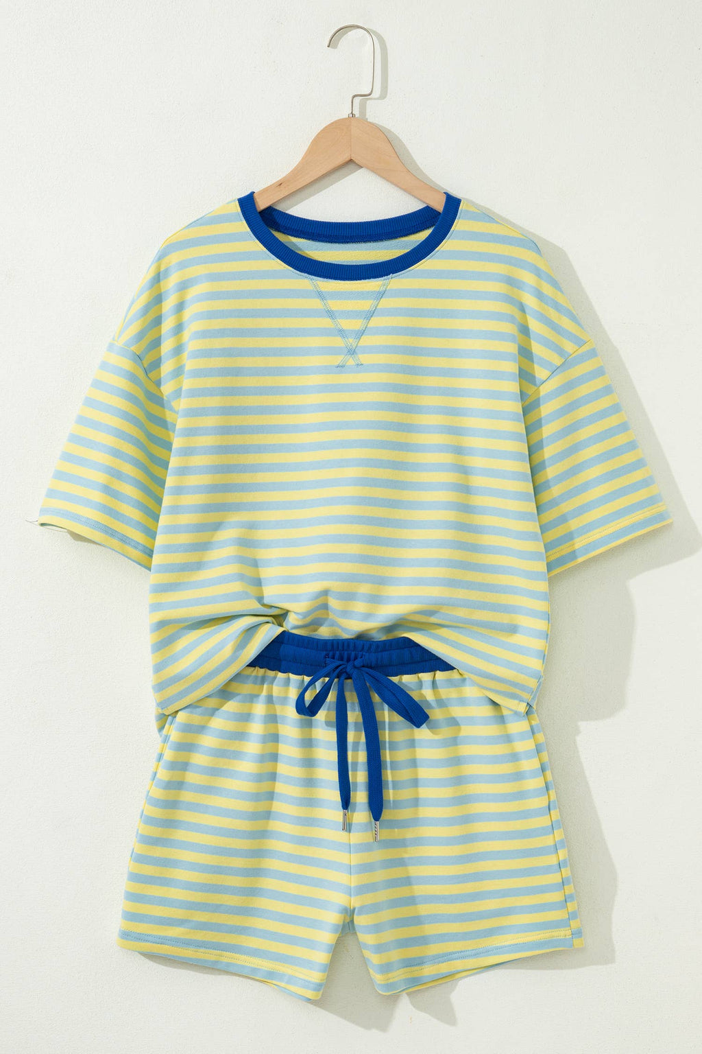 Stripe CShort Set Yellow Stripe
