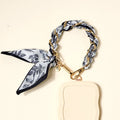 Call Me Later Phone Scarf–Monochrome Muse