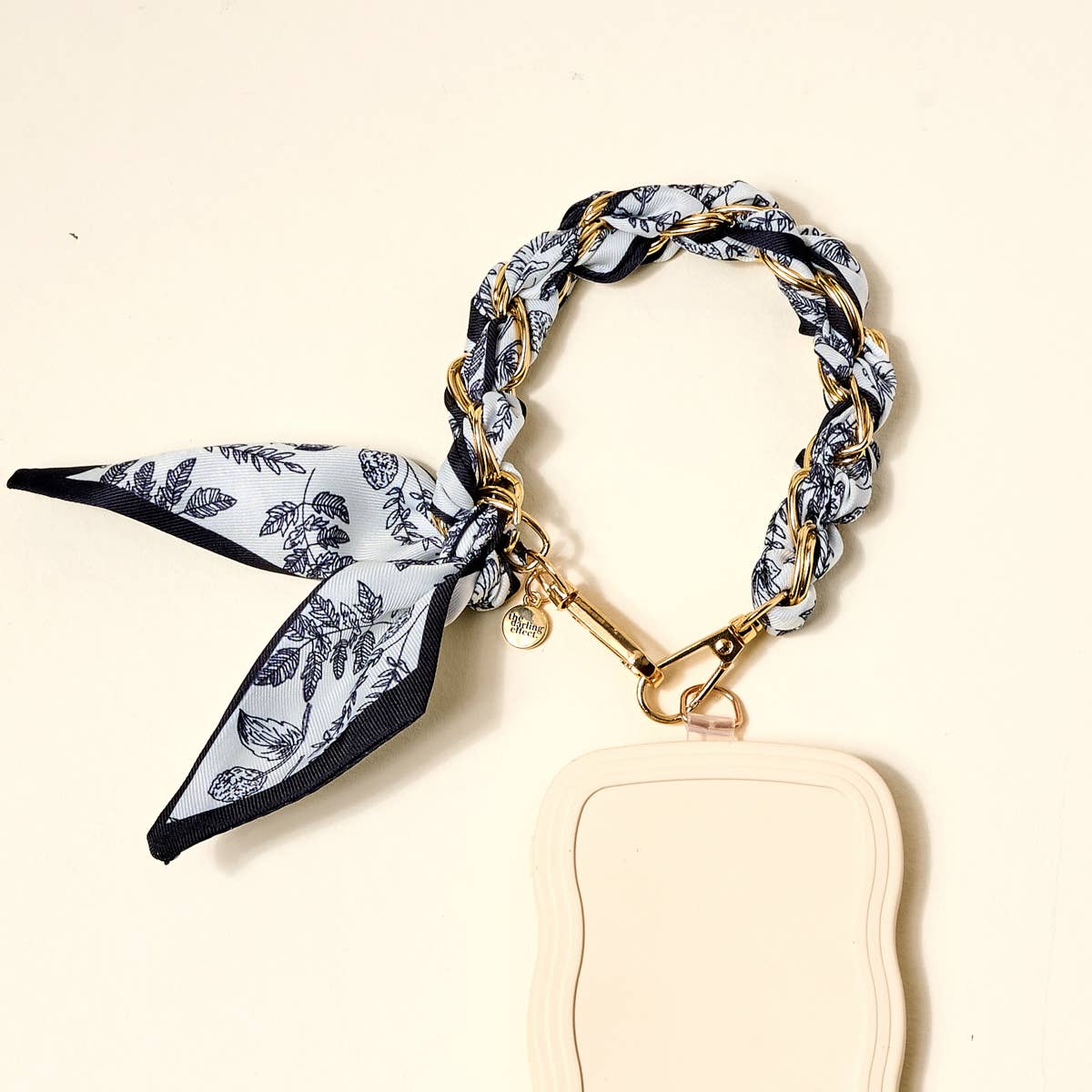 Call Me Later Phone Scarf–Monochrome Muse