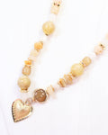 Sarasota Stone Charm Necklace Topaz: Default