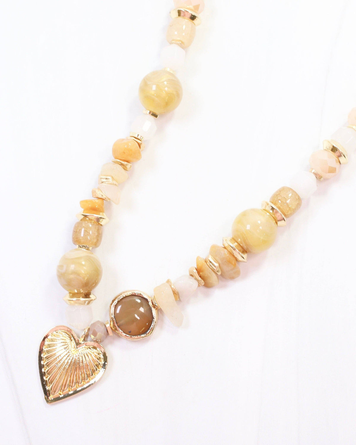 Sarasota Stone Charm Necklace Topaz: Default